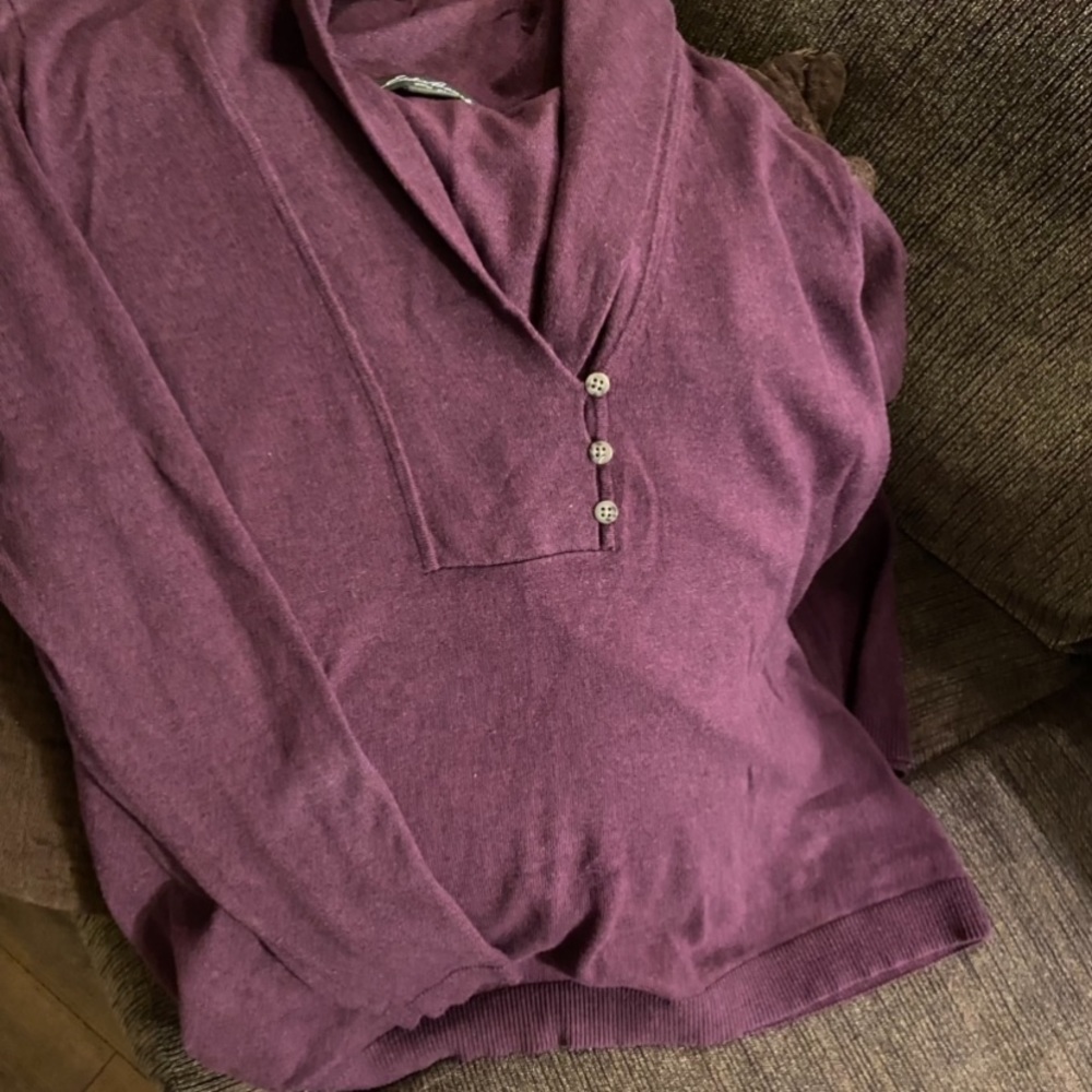 Eddie Bauer cowl neck sweater
